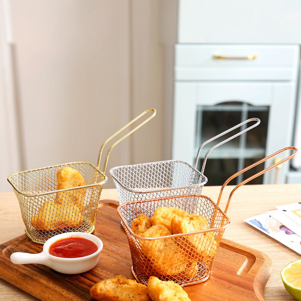 Food Snacks Catering - Dekoratif, Küçük Kare Şeklinde Kızarmış Yiyecek